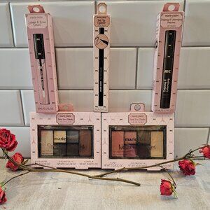 LOT of 5 🌺 MARIE CLAIRE Smokey & Natural EYE SHADOW 🌺MASCARA 🌺LINER 🌺SERUM